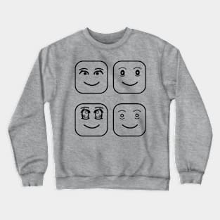 Cube face 12 Crewneck Sweatshirt